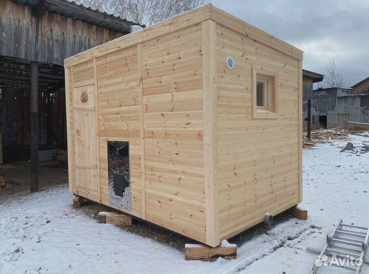 Баня под ключ каркасная