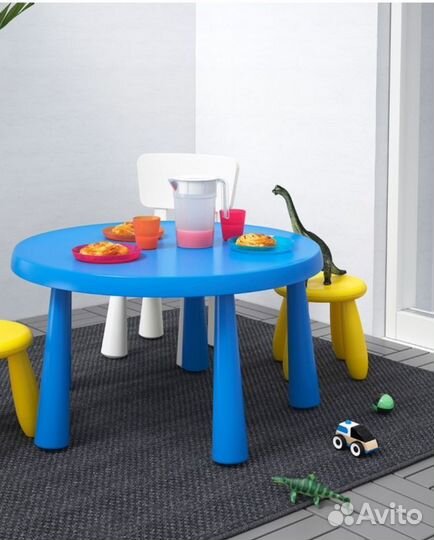 Стол и стул IKEA маммут
