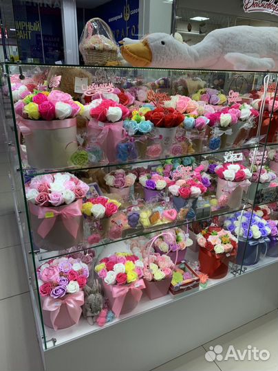 Букет цветов из мыла