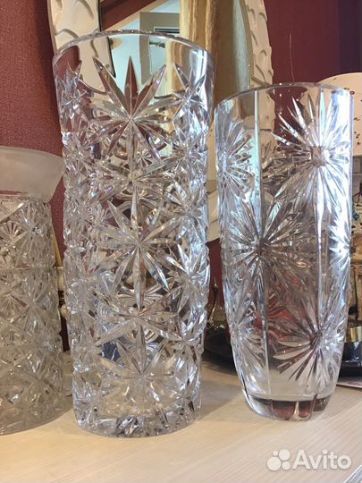 Хрустальные вазы СССР