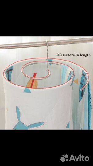 Вешалка-сушилка для пастельного белья