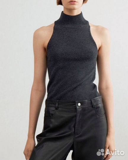 Топ из шерсти lime