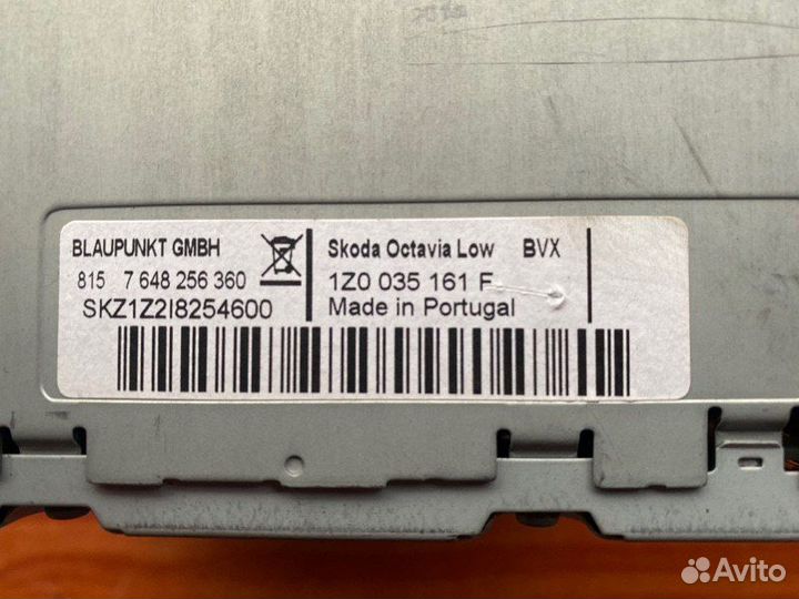 Магнитола Skoda Octavia A5 BUD 2009