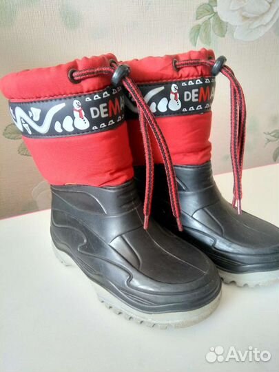 Сапоги для девочки два вида и размера