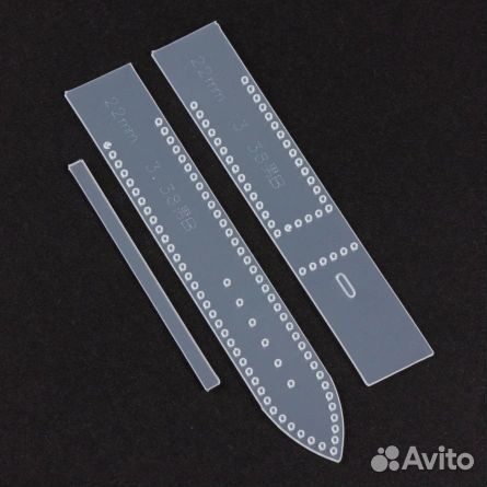 Выкройка лекало портное кожевенное