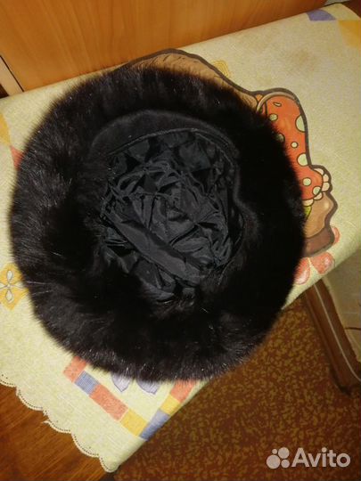 Шапка песец