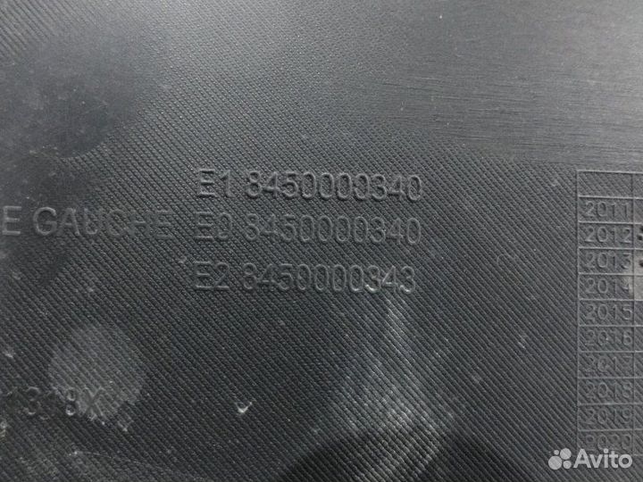 Обшивка двери задней левой Лада Ларгус универсал