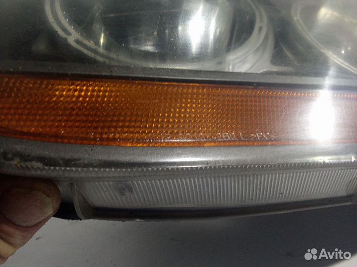 Фара галогеновая передняя левая Hyundai Santa Fe 2