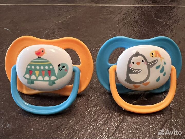 Пустышки avent 6-18 мес (2 шт.)