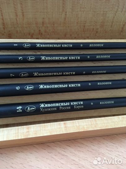 Новый подарочный набор кистей из колонка