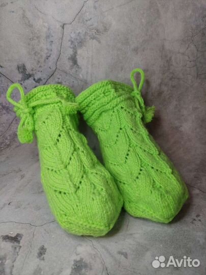 Вязанные носочки