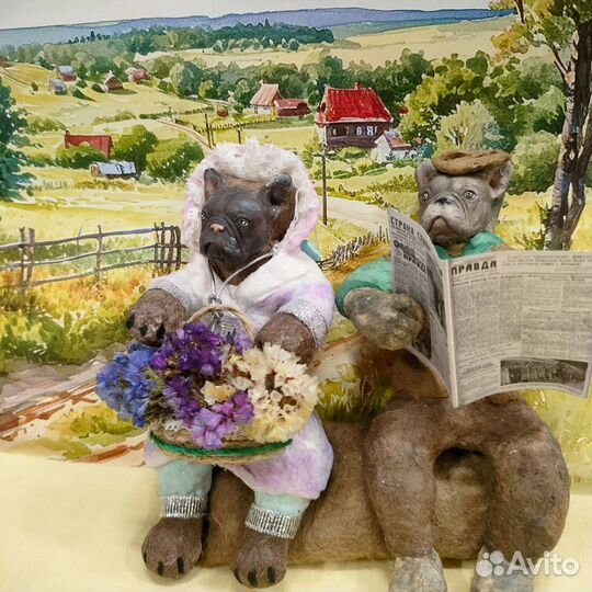 Ватные игрушки