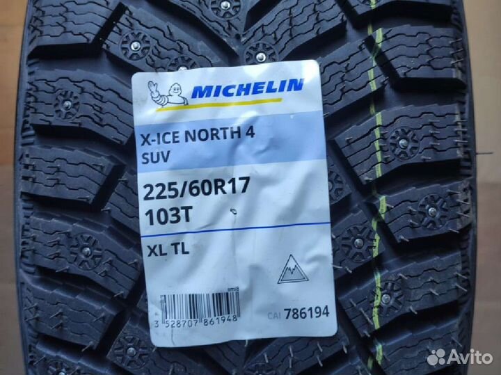 Michelin X-Ice North 4 SUV 225/60 R17 103T