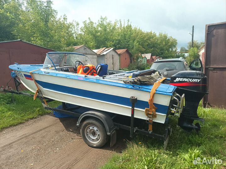 Прогресс 2м с мотором 40 л.с