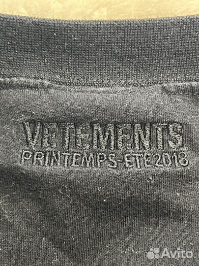 Vetements футболка зодиак