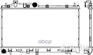 Радиатор сист. охл. 34211029 Sakura