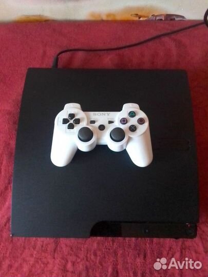 Sony playstation 3 slim / ps3 - прошитая, 300 гб