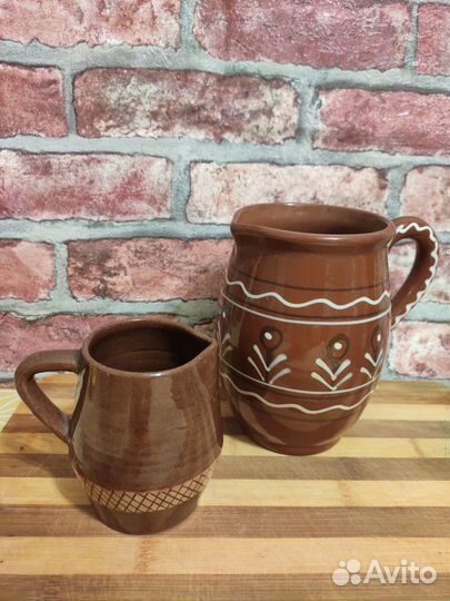 Винтажный кувшин молочник ваза керамика СССР