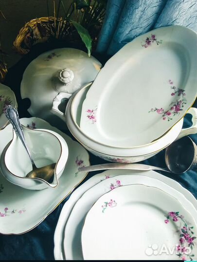 Сервиз большой Богема Чехия 1960 г идеал сост