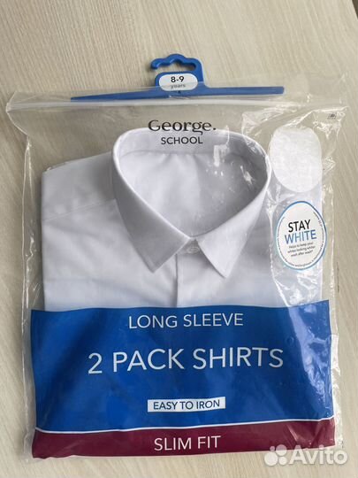 Рубашка белая новая