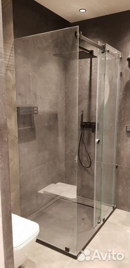 Душевые ограждения с установкой