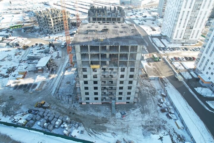 2-к. квартира, 54,4 м², 2/15 эт.