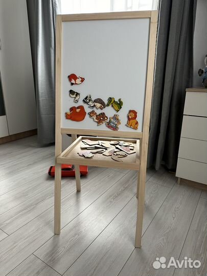 Мольберт детский двухсторонний