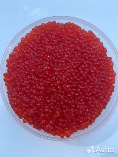 Икра красная Кета, Горбуша, Нерка, Кижуч, Форель