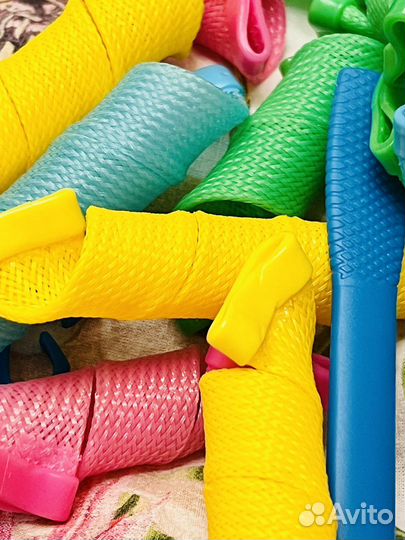 Гибкие, мягкие бигуди для волос Magic Leverage