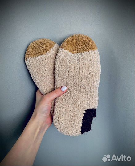 Вязаные следочки