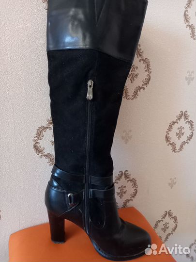 Сапоги женские демисезонные 38