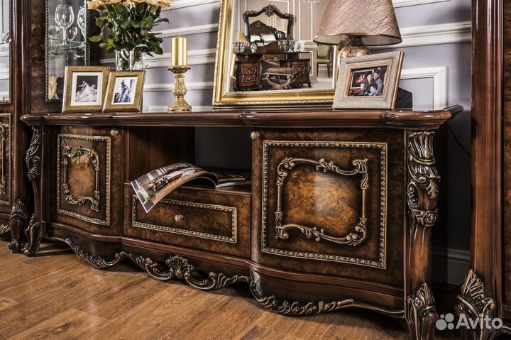 Мебель в гостиную Джоконда, витрины и тв Джаконда