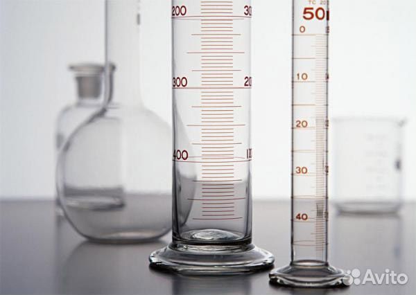 Лабораторная посуда, мерные цилиндры
