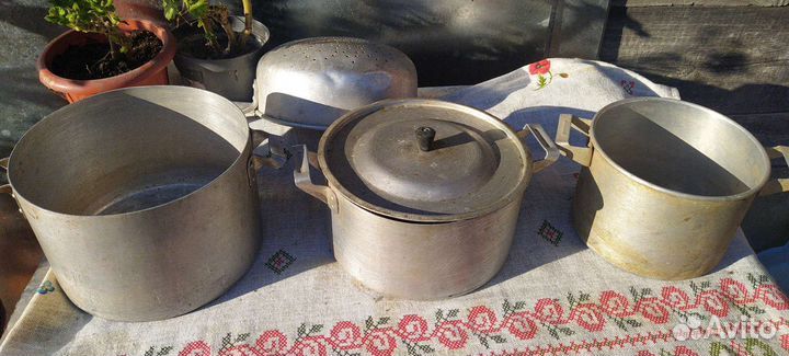 Кастрюли алюминиевые СССР