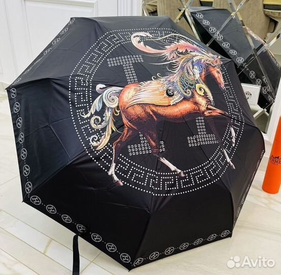 Зонт Hermes в брэндовой колбе