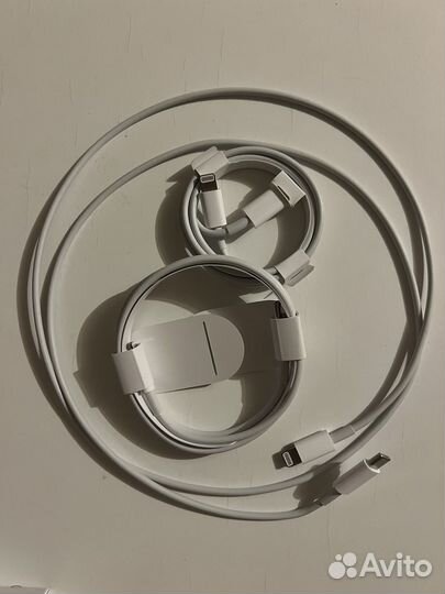 Кабель Lightning Apple USB-C и USB-A оригинал