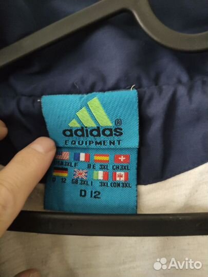 Винтажная ветровка Adidas equipment