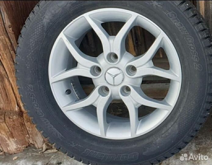 Зимние колеса на Mercedes 205/55R15