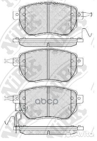 Колодки передние (Infiniti FX35/45 03/ Nissan