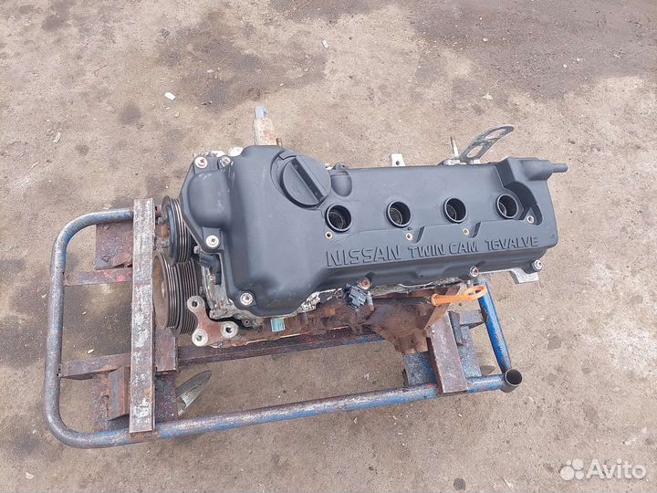 Двигатель двс Nissan Primera P11 qg18de