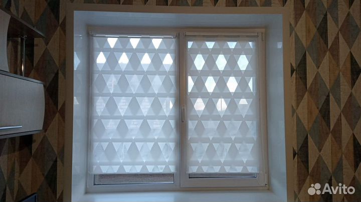 Рулонные шторы 3д