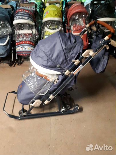 Санки коляска ника