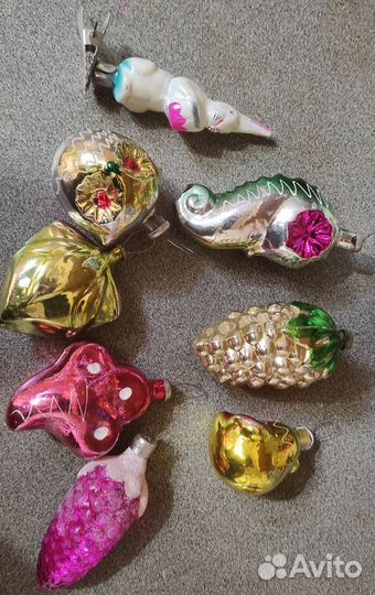 Елочные игрушки СССР