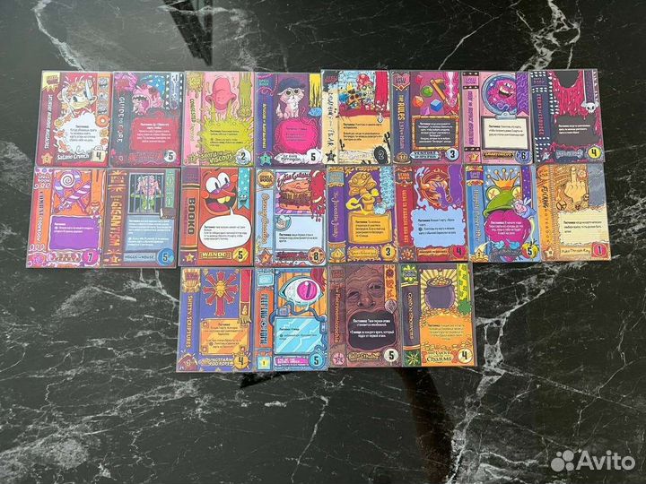 Крутагидон промо карты и планшеты