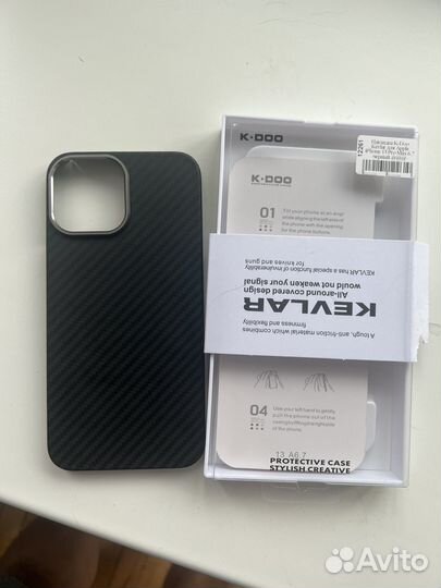 Чехол кевларовый на iPhone 13 pro max