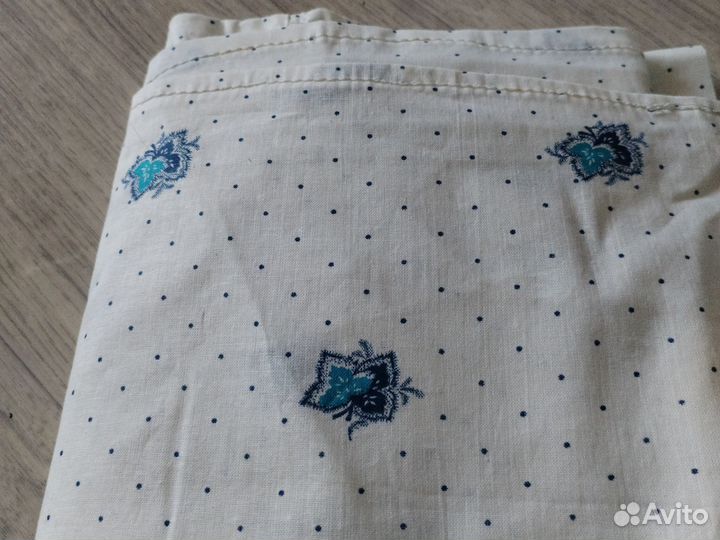 Ситец постельное скатерть СССР