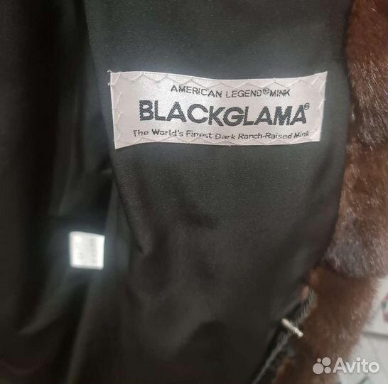 Шуба норковая blackglama