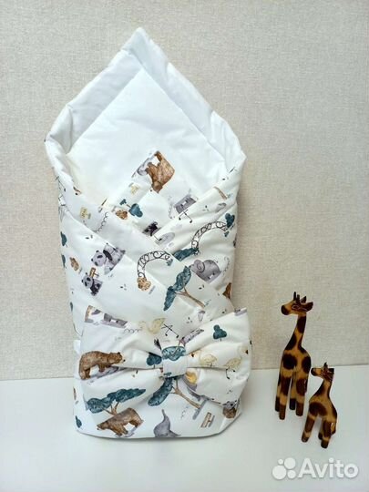 Одеяло - конверт на выписку и для дома 2в1