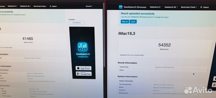Хакинтош imacPro1,1 i7 7700k