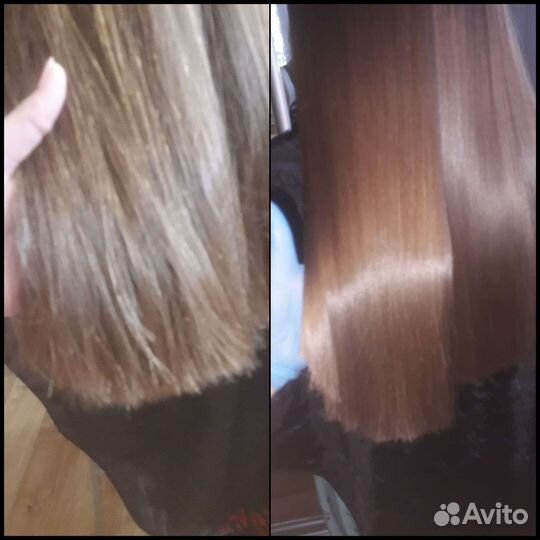 Кератиновое выпрямление, ботокс волос, полировка